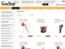 Tablet Screenshot of geostar.lv